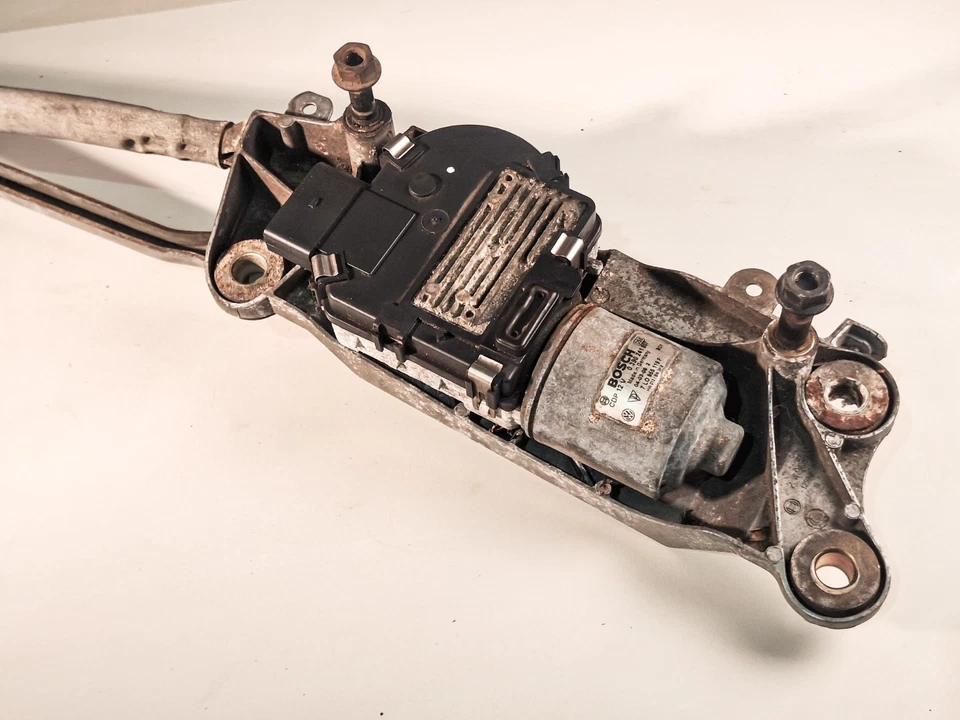 2003-2010 PORSCHE CAYENNE 955 WINDSHIELD WIPER TRANSMISSION LINKAGE W MOTOR - Imagem 4 de 4