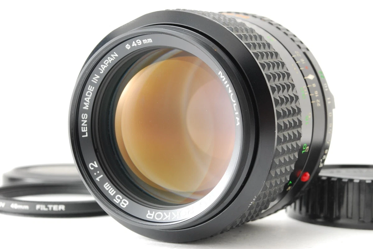 Minolta 85mm Focal Camera Lenses for sale | eBay