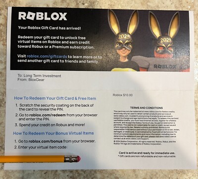 R0BL0X 2025 Golden Bunny Ears Toy Code Sent Fast Via Ebay Msg | eBay