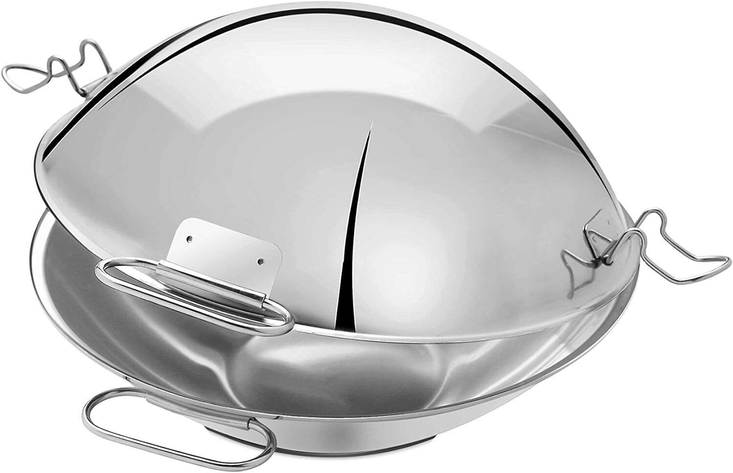 Artame ART32804 – Cataplana, Casseruola, Wok – Tutte le luci di cui 36 cm