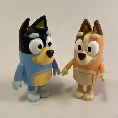 Disney Jr Bluey Blue Heeler Bingo Sister Dog Lot Of Cartoon 3