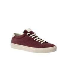 Good Man Brand Edge Lo Top Sneaker Fig Suede Italy Men's Size 9