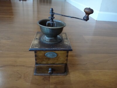 Mutzig-Framont Mutzig-France Coffee Grinder Walnut Brass