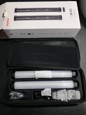 As-is Defective Godox TL30-K2 RGB Tube Light 2-Light Kit