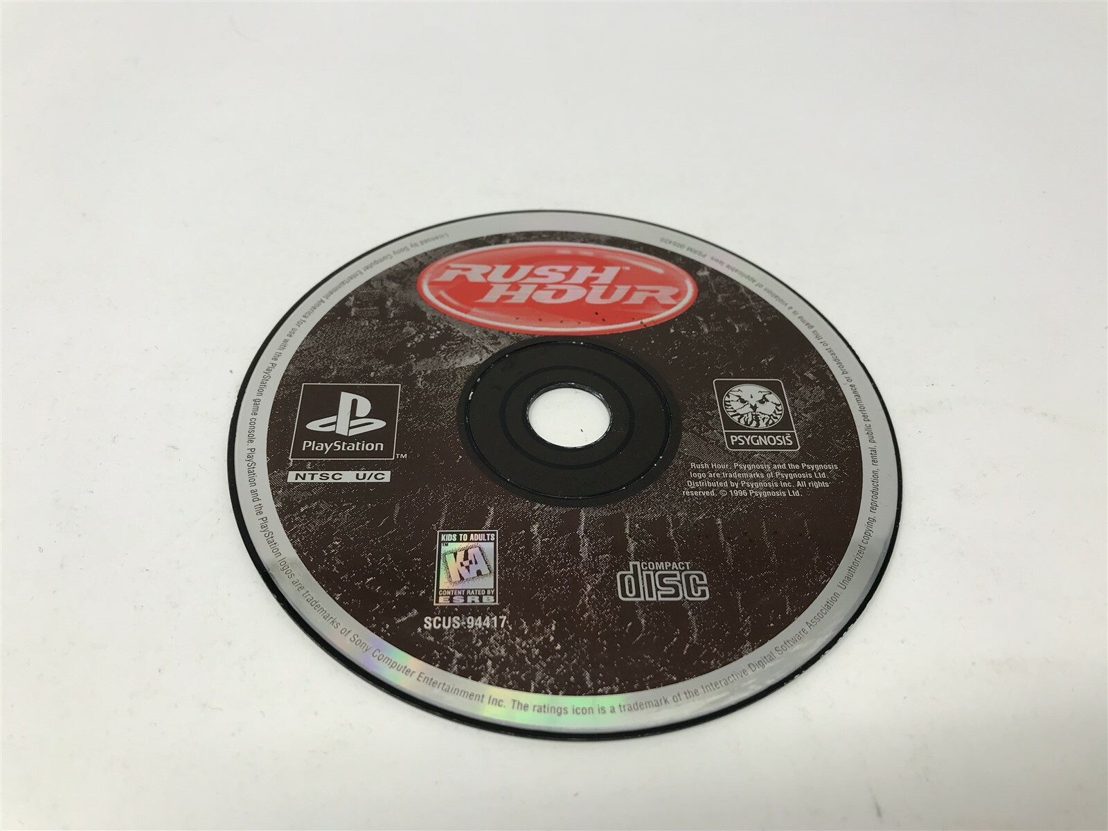 Rush Hour - Sony Playstation 1 PS1 PSX - Game Disc Only 