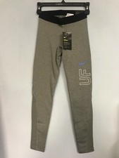 Nike Women's Dri-Fit Pro Warm Leggings Gray Size XS Tight Fit