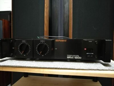Roland SRA-1200 Power Amplifier 170W | eBay Roland SRA-1200 Power Amplifier 170W | eBay