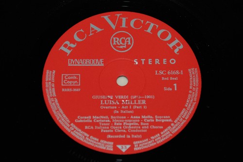 ♫♫♫ Verdi - Luisa Miller (Anna Moffo), Fausto Cleva, RCA LSC-6168/1-3 3 LP Box♫♫ - Bild 3 von 5