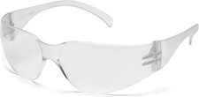 3pc Pyramex Intruder Safety Eyewear, One Size, Clear Frame/Clear-uncoated Lens