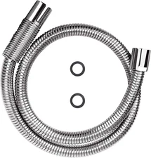 Pre-Rinse Hose 44" Flexible Stainless Hose Kit for Commercial Kitchen Sink Fauce