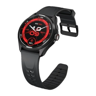 MOBVOI Ticwatch Pro 5 Enduro Smartwatch 1.43" Android Wear OS 90 Hrs Batt Free Shipping