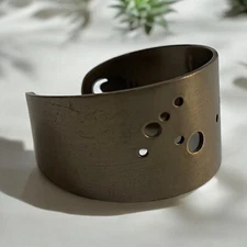 Scout Brass Industrial Cuff Bracelet