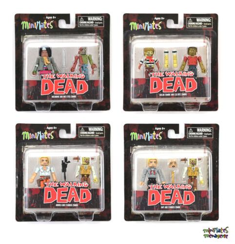 Walking Dead Minimates Series 2 Complete Set - Picture 1 of 1