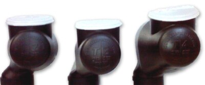 Black Empty Plastic Bottle with removable lid- MADE IN USA FREE Shipping
