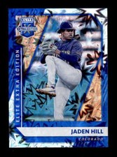 JADEN HILL 2021 ELITE EXTRA EDITION #44 ROOKIE BLUE STAR #17/17 (RARE RC) BF1638