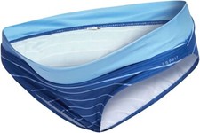 Esprit Maternity Bikini Bottoms Size M/L (12-14) Blue Briefs BNWT