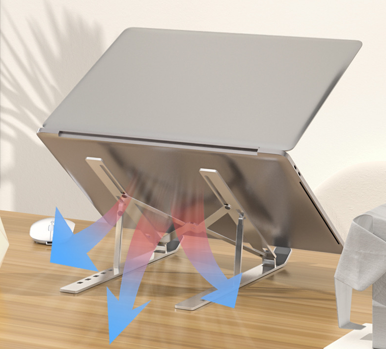 Foldable Portable Laptop Stand for Office and Flat Panel Displays