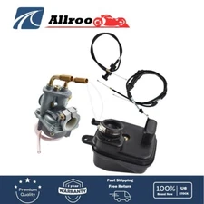 For Yamaha YT60 TRI-ZINGER 1984 1985 Carburetor Air Filter Throttle Choke Cable