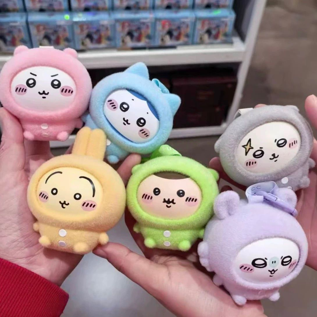 NEW chiikawa face change mascot figure miniso limited plush toy