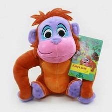 KING LOUIE 8" Plush with Tag - Disney Furrytale Friends - The Jungle Book. New.