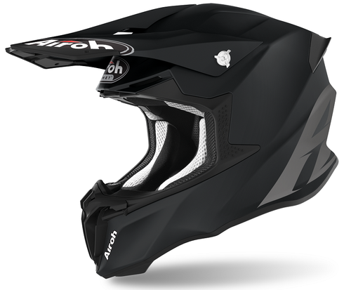 Casco moto cross enduro motard off road Airoh Twist 2.0 nero opaco taglia L  | eBay