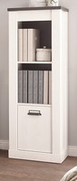 Aktenregal Regalschrank Aktenschrank Midi BüRoschrank Weiß Pinie Landhaus Stove
