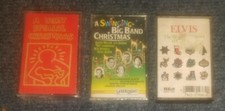 Lot of 3 Christmas cassette Elvis Swinging Big Band Very Special Christmas