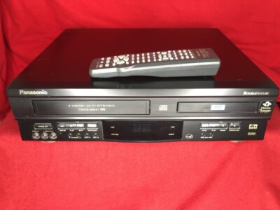 Panasonic PV-D4732 Combination VHS VCR/DVD Player w/ Remote