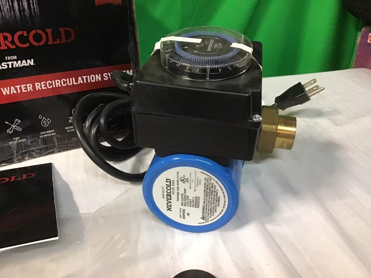 Eastman NEVERCOLD Hot Water Recirculation Pump System 70600 New 91712027850  | eBay