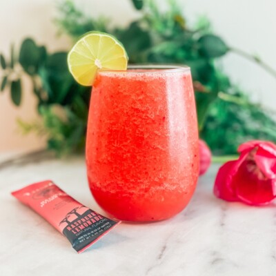 TIIGA Drink Mix - Vitamin C / Prebiotics / Vitamin B12 - RASPBERRY LEMONADE 6pk