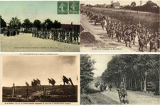 MILITARY WWI MOSTLY FRANCE 84 Vintage Postcard Pre-1940 (L3402)