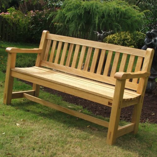 Idigbo hardwood garden bench