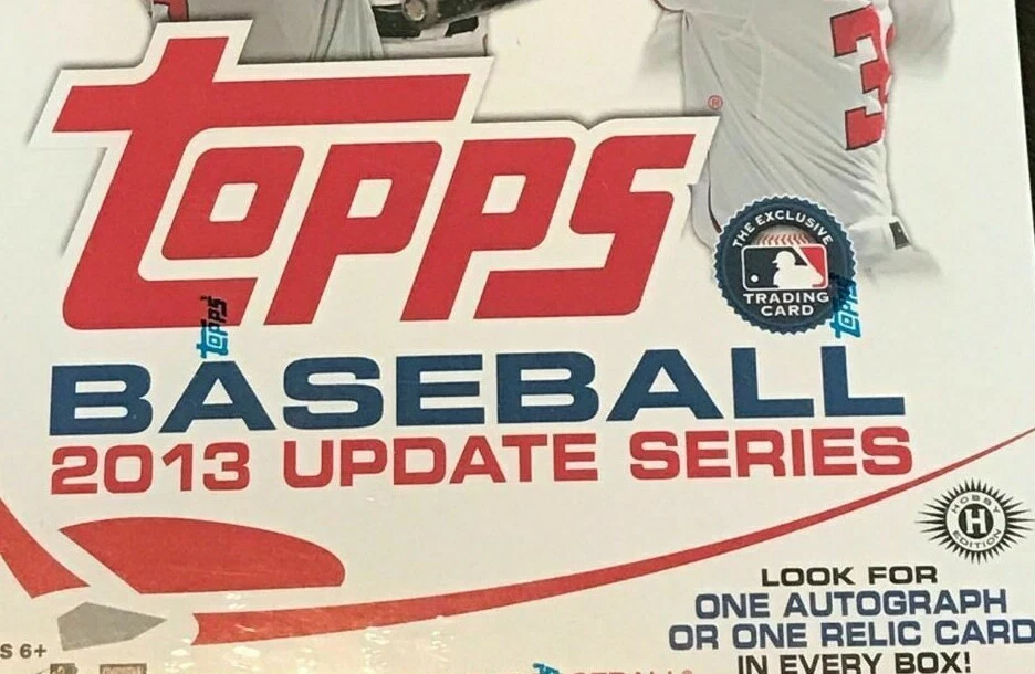 2013 TOPPS MLB UPDATE SERIES BASEBALL UNOPENED HOBBY BOX - Image 2 of 3