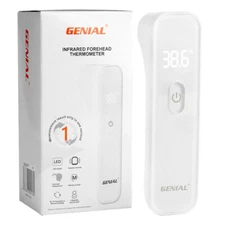 No-Touch Infrared Forehead Thermometer Digital for Adults and Kids