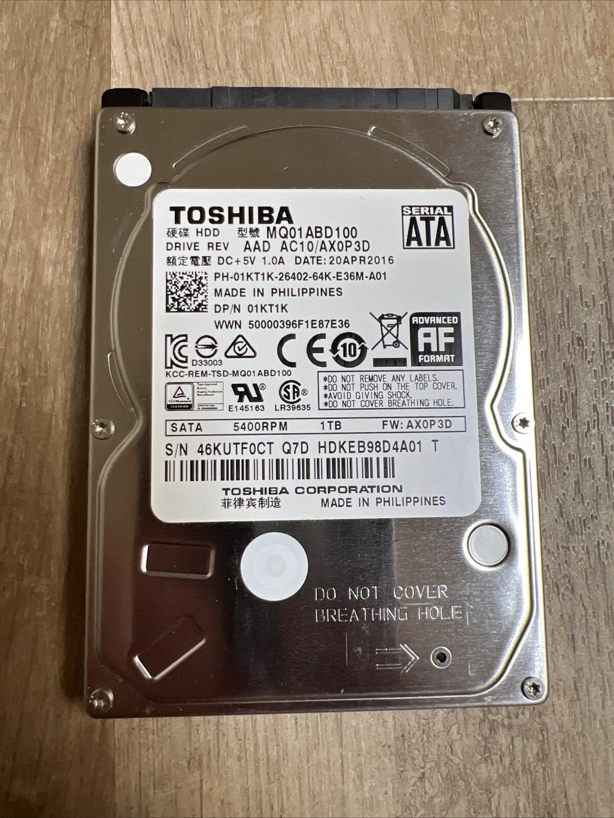 Scrivania 200 Disco Rigido Interno SATA Da 2,5 Pollici - Capacità Da 80 GB A 1 TB - Per Laptop, PC, Mac - Usato Ma Testato E Garantito Hard Disk Interno Usato - Foto 9