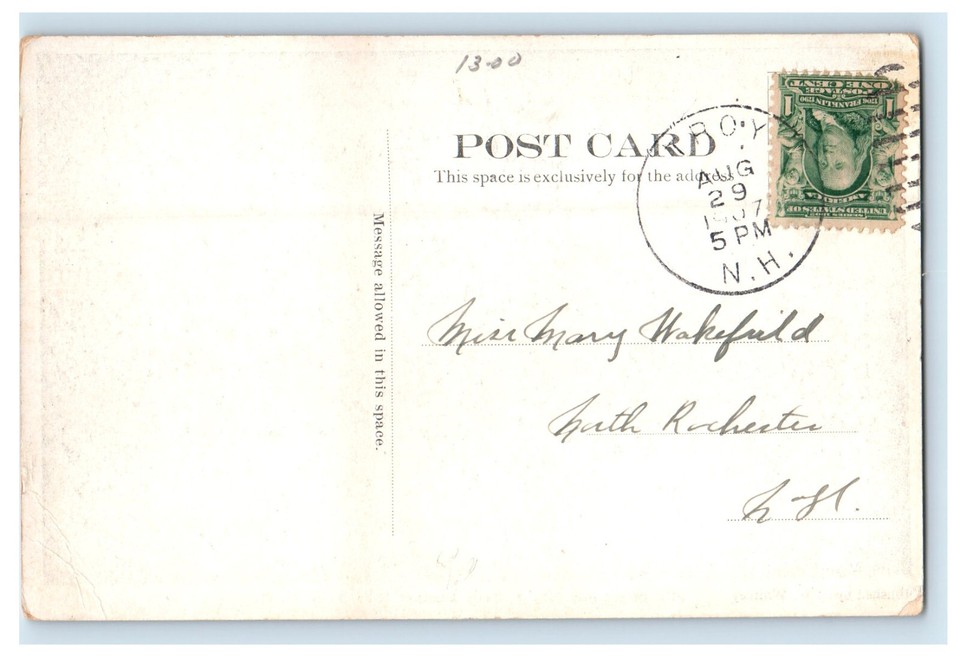 1907 Mill Street and Mill A, Troy Blanket Mills, Troy New Hampshire NH Postcard eBay