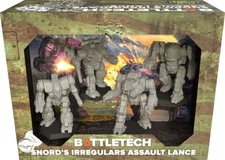 Snord's Irregulars Assault Lance Battletech Miniatures Game Catalyst Game Labs