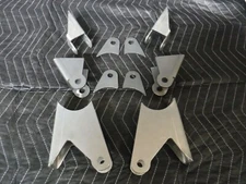 Triangulated 4 Link Brackets * Weld On for Steel Air Ride or Coilover Suspension