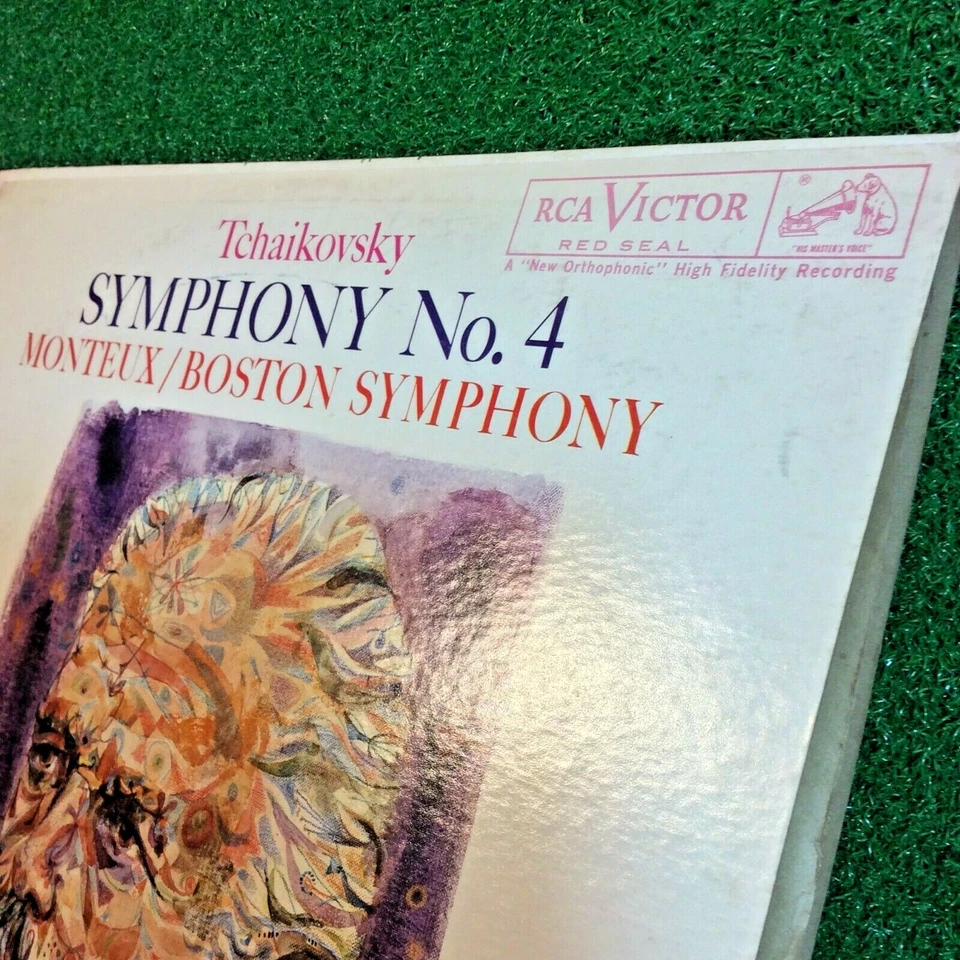 Tchaikovsky Symphony No.4 Monteux / Boston Symphony 1960 RCA Victor Red Seal LP - Image 2 of 4