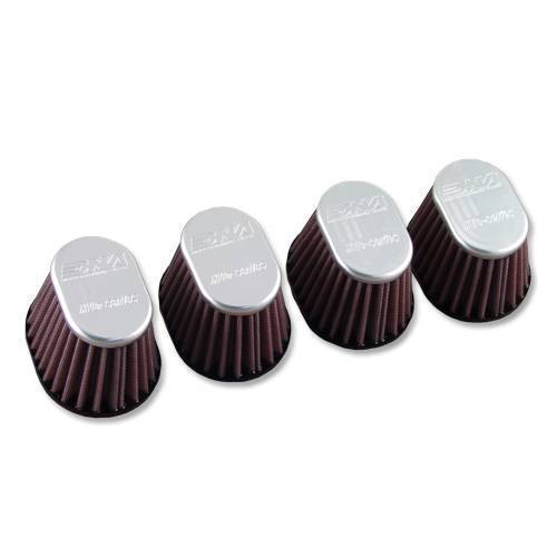 DNA Air Filter XV Series Oval Aluminum Inlet: 44mm , Length: 87mm PN: XVO-4404