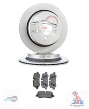 RANGE ROVER SPORT L320 REAR BRAKE DISCS PADS & SENSOR KIT, SET 2.7 TDV6