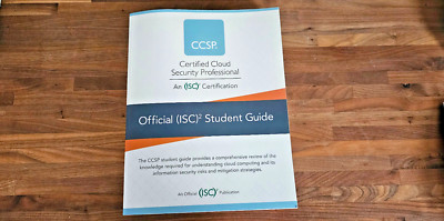 CCSP (ISC)2 Certified Cloud Security Professional Official Study Guide NEW FS