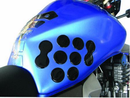 Protège-réservoir Yamaha FJR 1300 Lateral Motea Grip M Noir - Neuf En Emballage D’origine