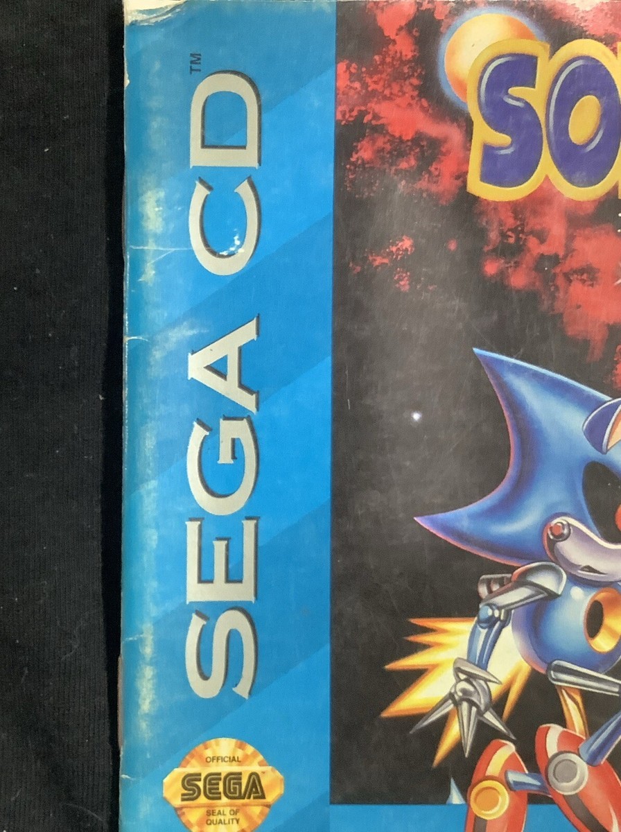 SEGA！NEOSONICARTS／ CD Sonic CD (Sega CD, 1993) NFR Not For Resale Version Tested