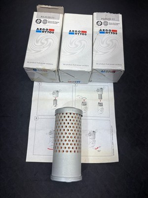 Lot of 3x ARGO HYTOS P3.0510-11 Filter Element Hydraulic Fluid Filtration