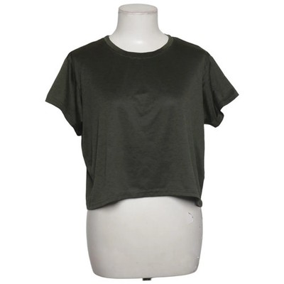 Real Essentials, T-shirt, Größe: L, Grün, Elasthan/Polyester, Einfarbig #w7E