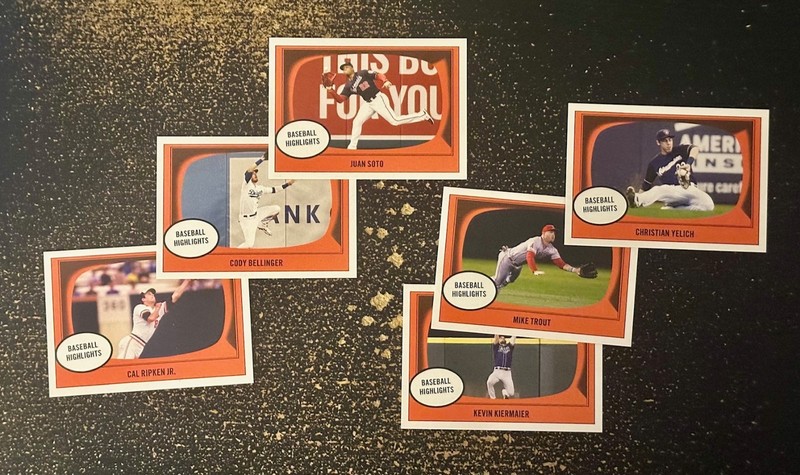 2020 Topps Throwback Thursday ON-LINE EXCULIVE MLB Set 32 (TROUT, SOTO, RIPKEN)