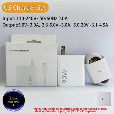 120W 90W Charger Turbo Hypercharge Cable Power Adapter Chargeur Xiao Mi 17 15 14
