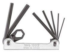 Image of Teng Tools 1471MM Folding Hex Key Set 1.5-6 mm 7 Pieces
