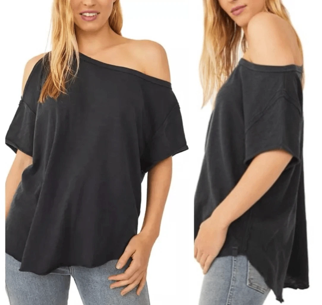 Débardeur Free People Orange - Côté Ouvert, Encolure Scoop, Taille M, Neuf